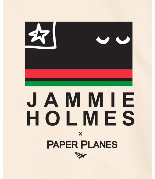 Paper Planes Paper Planes Jammie Holmes x Planes Balance Tee Eggshell