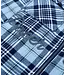 Paper Planes Paper Planes Continental Flannel Shirt Jacket Blue Plaid