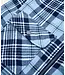 Paper Planes Paper Planes Continental Flannel Shirt Jacket Blue Plaid