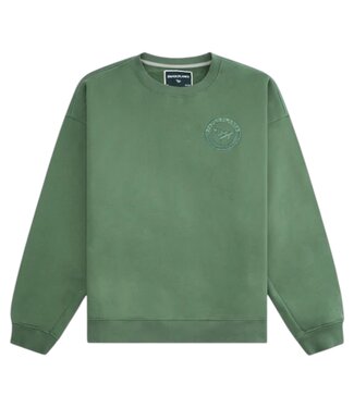 Paper Planes Paper Planes Relaxed FC Crewneck OD Green