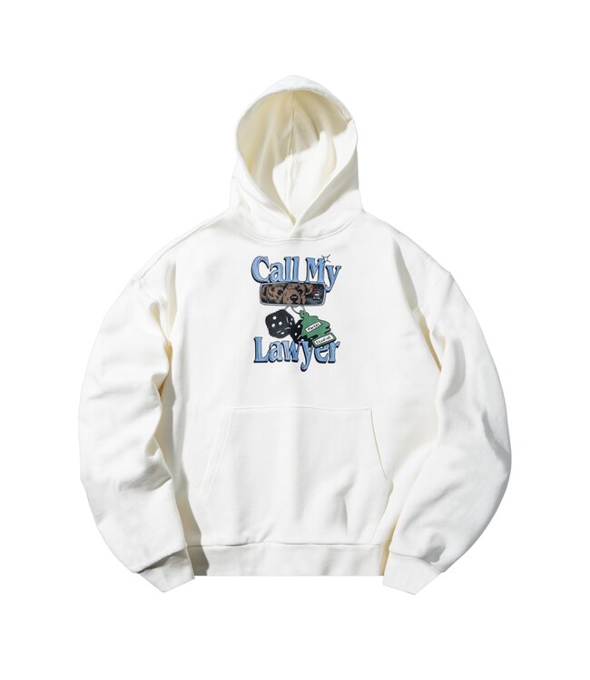 Market Market Call My Lawyer Chase Bear Hoodie Ivory