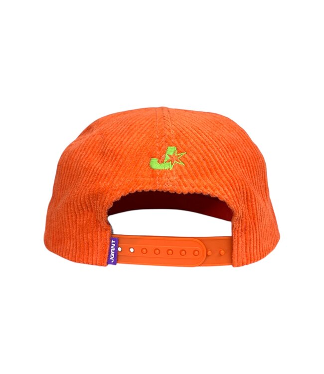 Jugrnaut Jugrnaut Pumpkin Head  Corduroy Snapback Orange