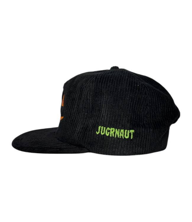 Jugrnaut Jugrnaut Pumpkin Head Corduroy Snapback Black