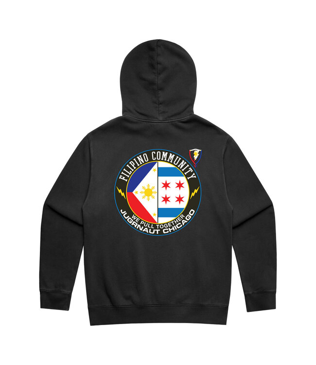 Jugrnaut Jugrnaut Filcom Hoodie Black Charcoal