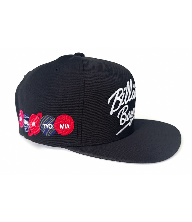 BBC BBC BB Script Snapback Black