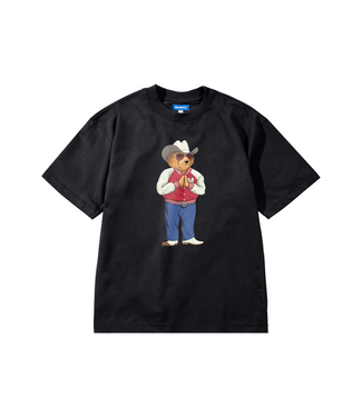 Market Market HEE-HAW BEAR T-SHIRT Black