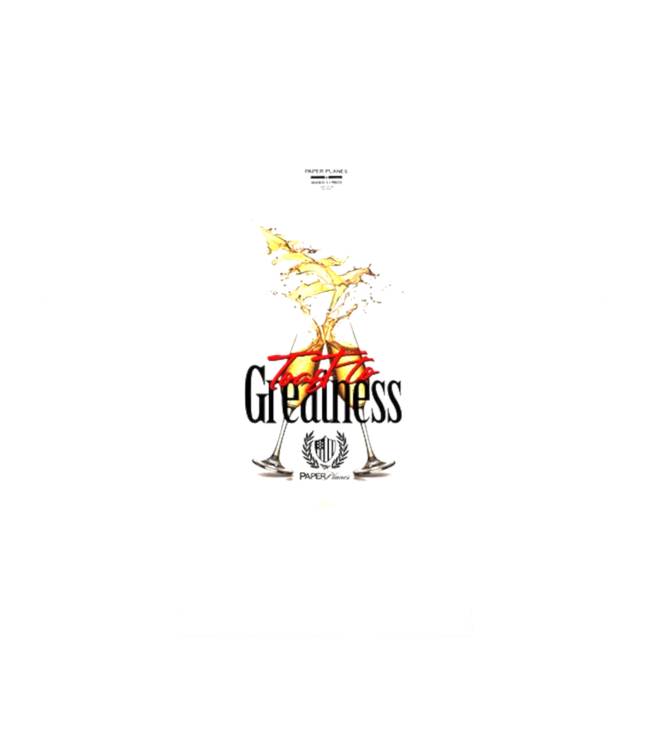 Paper Planes Paper Planes Toast to Greatness Tee White