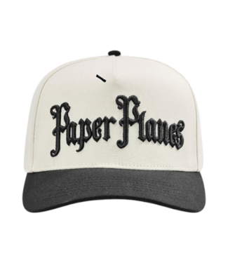 Paper Planes Paper Planes The Old E A Frame Snapback Ivory