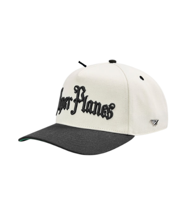 Paper Planes Paper Planes The Old E A Frame Snapback Ivory