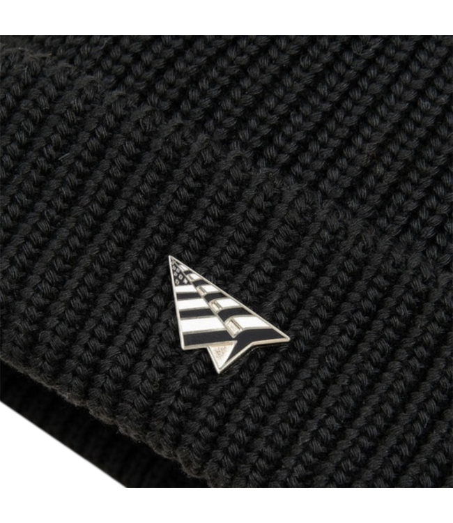 Paper Planes Paper Planes Wharfman Beanie Black