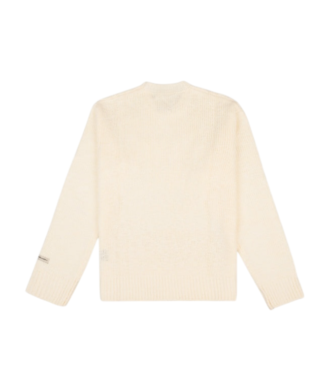 Paper Planes Paper Planes Chunky Slub Crewneck Sweater Ivory