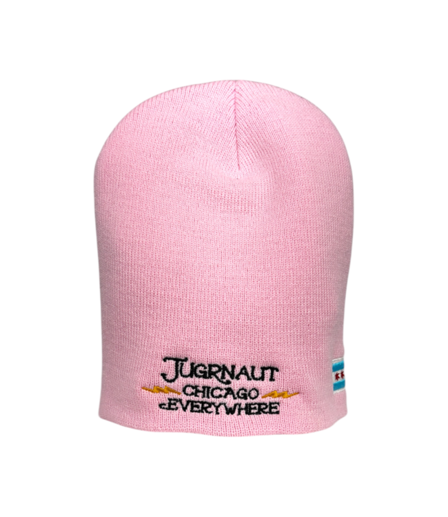 Jugrnaut Jugrnaut Double Bolt Beanie Pink