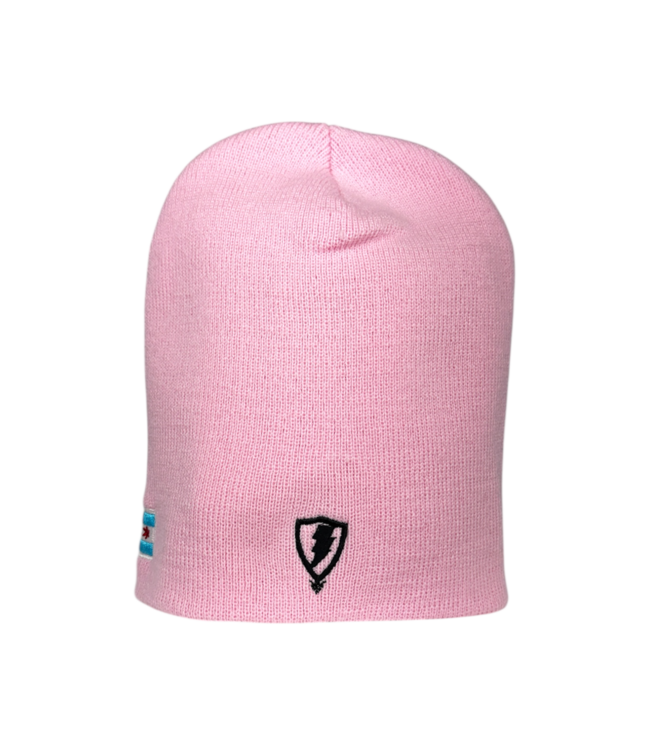 Jugrnaut Jugrnaut Double Bolt Beanie Pink
