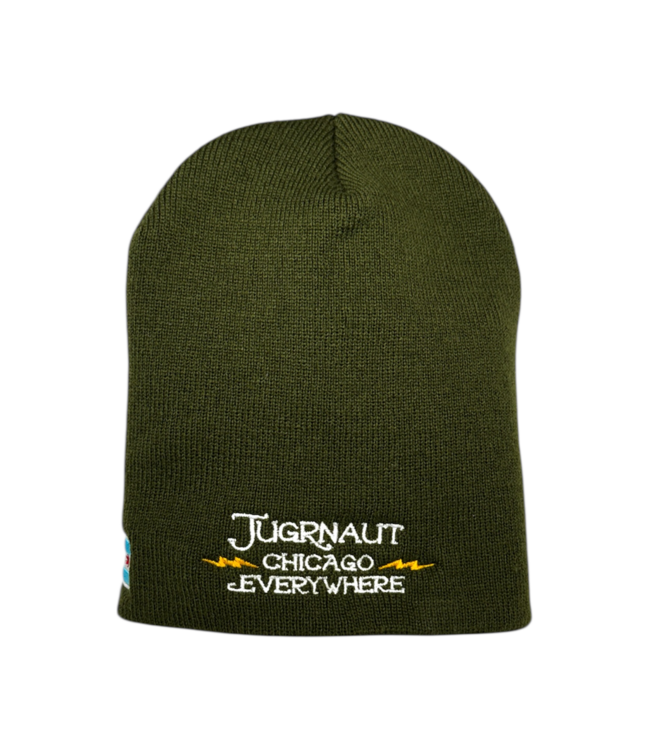 Jugrnaut Jugrnaut Double Bolt Beanie Forest