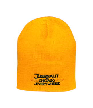 Jugrnaut Jugrnaut Double Bolt Beanie Yellow