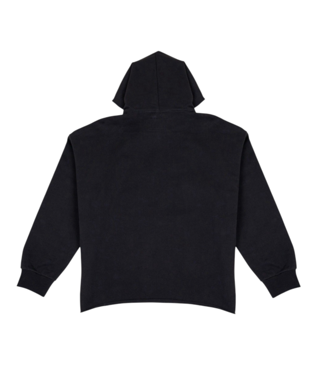 Paper Planes Paper Planes Letterman Heavyweight Hoodie Charcoal