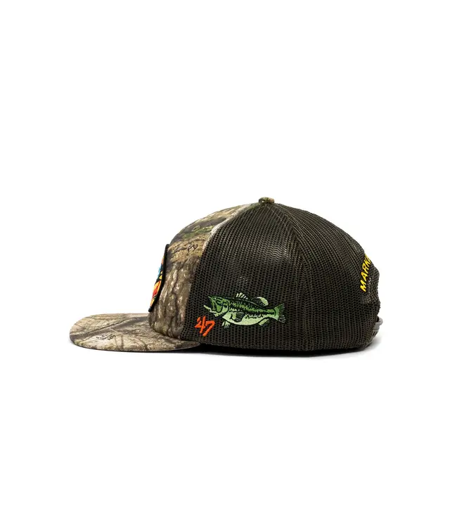 Market Market x NASCAR Inferno Captain Trucker Camo