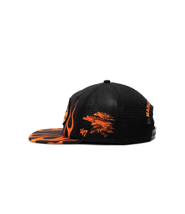 Market Market x NASCAR Inferno Captain Trucker Black