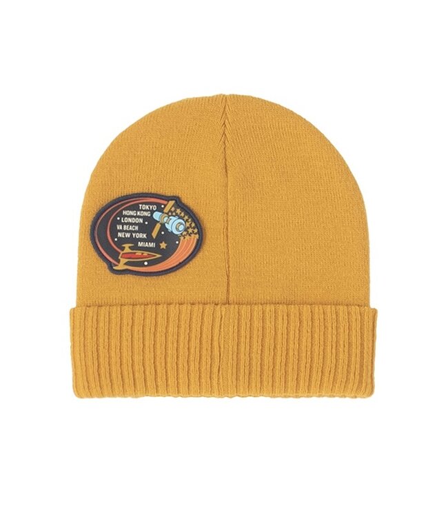 BBC BBC BB Stamps Beanie Golden Yellow