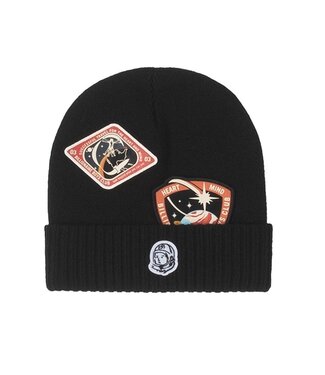 BBC BBC BB Stamps Beanie Black