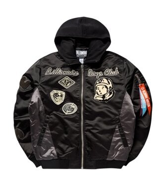 BBC BBC BB Space Suit Bomber Jacket Black