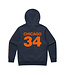 Jugrnaut Jugrnaut Bear Down  Hoodie Navy