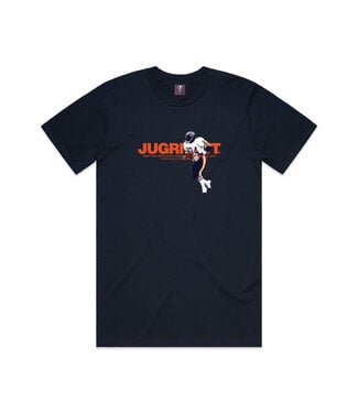 Jugrnaut Jugrnaut Bear Down Tee Navy