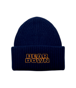Jugrnaut Jugrnaut Bear Down Chunky Merino Wool Beanie Navy