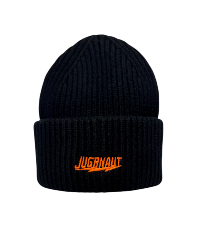 Jugrnaut Jugrnaut Bear Down Chunky Merino Wool Beanie Black