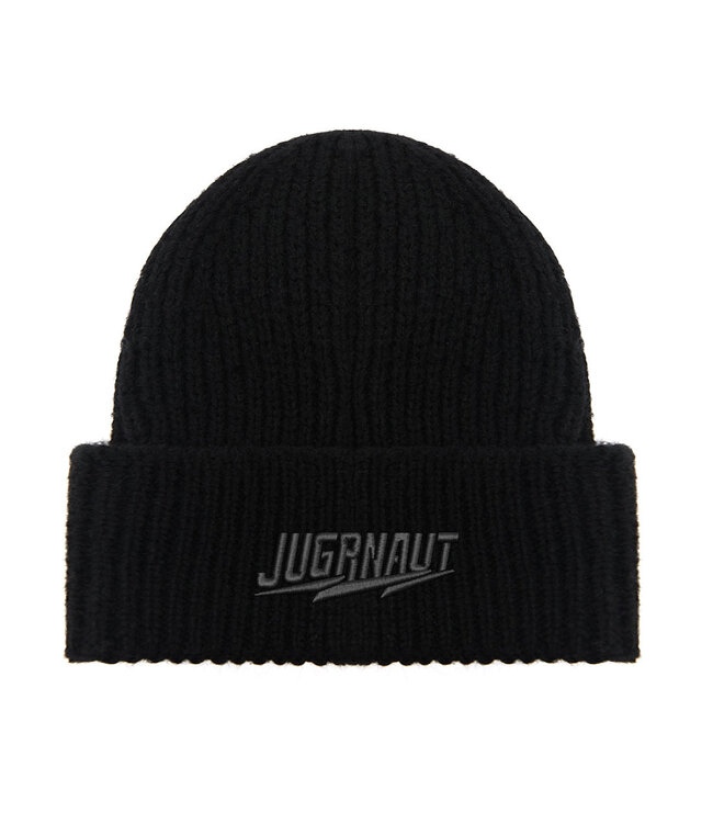 Jugrnaut Jugrnaut Thank You Derrick Mohair Wool Blend Beanie  Black