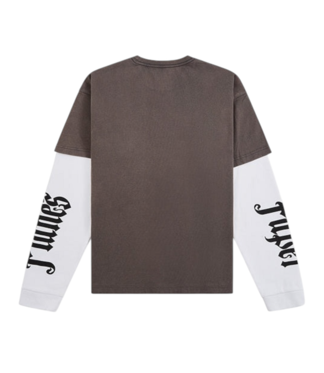 Paper Planes Old English Layered Tee