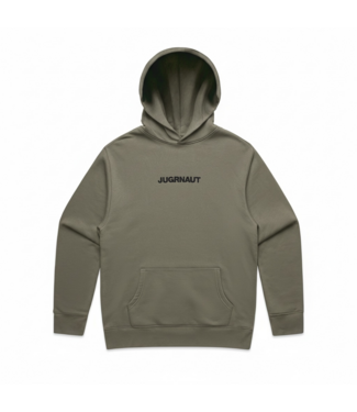 Jugrnaut Jugrnaut Embroidered Helvetica Hoody Olive/Blk