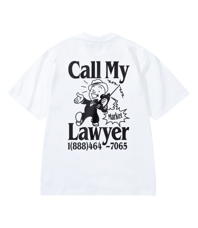 Market Market Walking And Talking Tee White