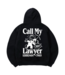 Market Market Walking and Talking Lawyer Hoodie Washed Black