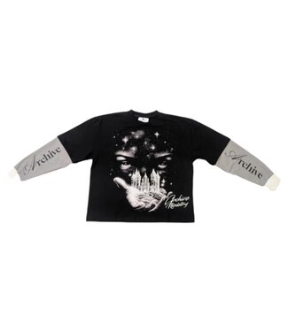 Archive Ministry Palms of Greatness LS Tee Black