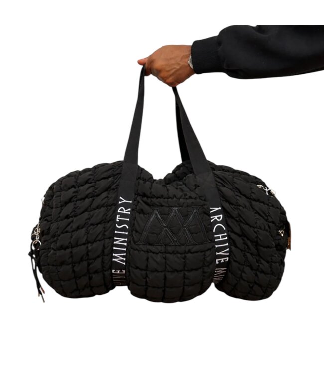 Archive Ministry Archive Ministry Tyler Weekender Duffle Bag Black