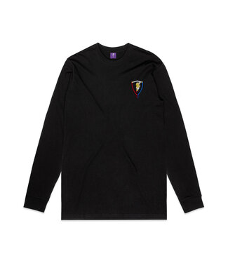 Jugrnaut Jugrnaut Filipino Flag Sheild Long Sleeve Black