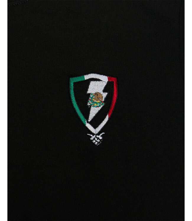 Jugrnaut Jugrnaut Mexican Flag Shield Hoody Black