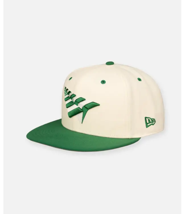 Paper Planes Paper Planes Original Chrome White/ Kelly Fitted