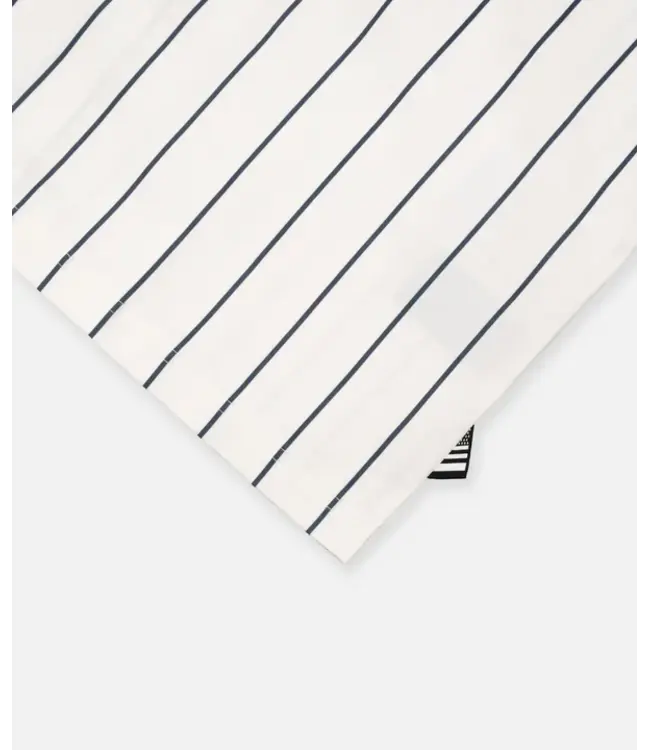 Paper Planes Paper Planes Pinstripe Work Shirt Cream Navy