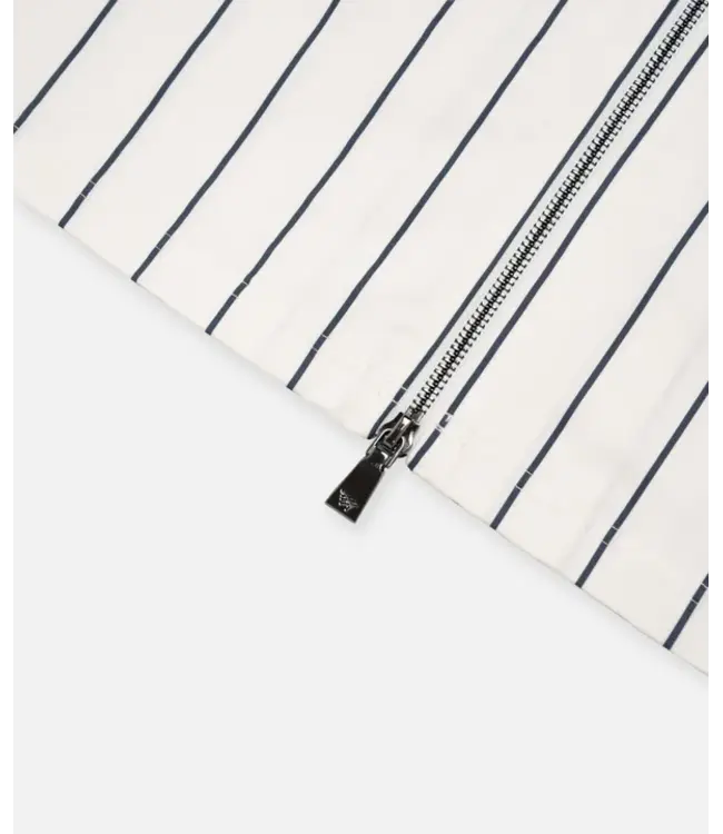 Paper Planes Paper Planes Pinstripe Work Shirt Cream Navy