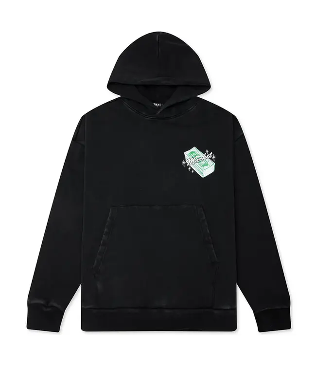 Market Market Call My Plug Hoodie Washed Black