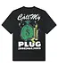 Market Market Call My Plug Tee Black