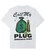 Market Market Call My Plug Tee White