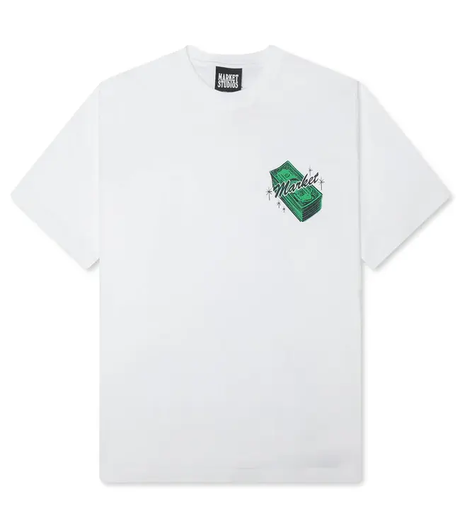 Market Market Call My Plug Tee White