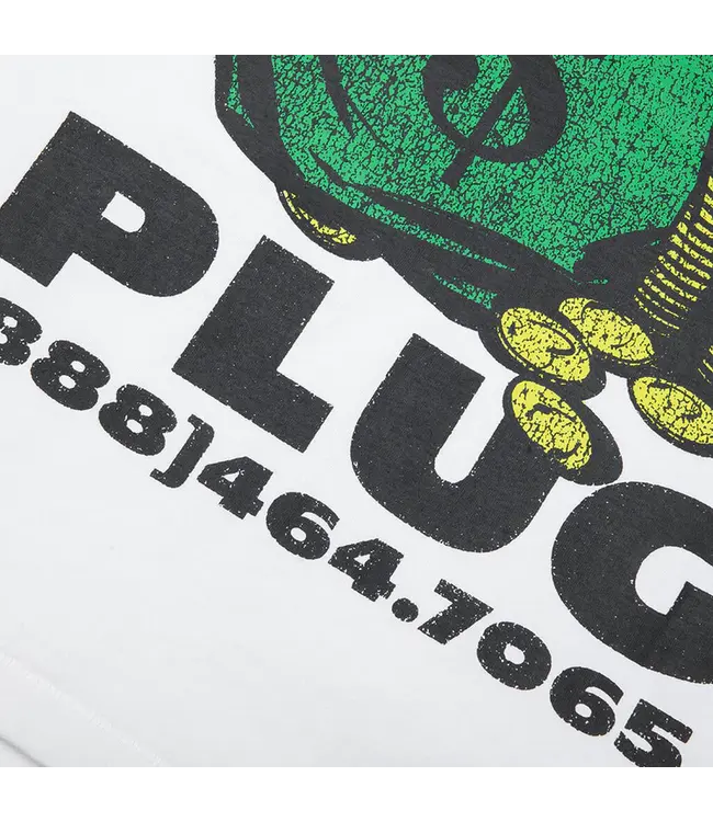 Market Market Call My Plug Tee White