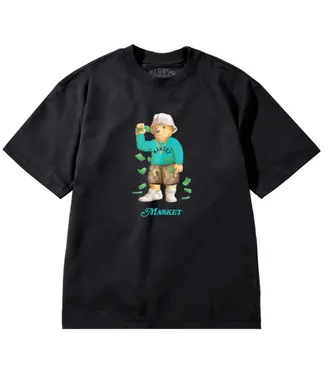 Market Market Making It Rain Bear Tee Black