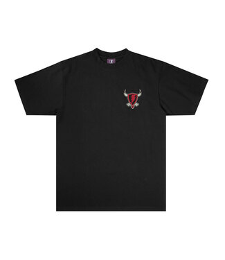 Jugrnaut Jugrnaut Embroidered Bulls Shield Tee