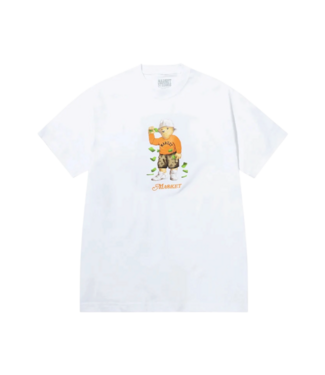 Market Market Making It Rain Bear Tee White