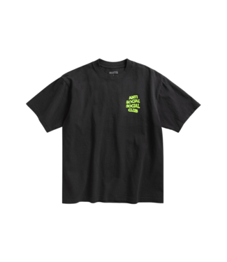 Anti Social Social Club ASSC I Glow In The Dark Tee Black